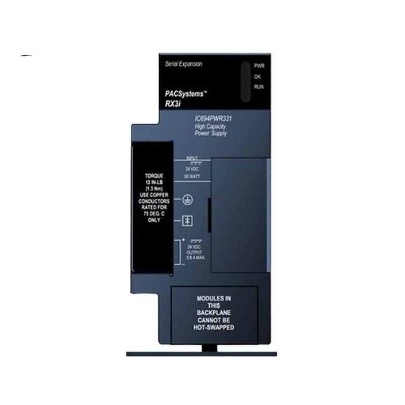 GE IC694PWR331 Power Supply 24 Vdc High Capacity