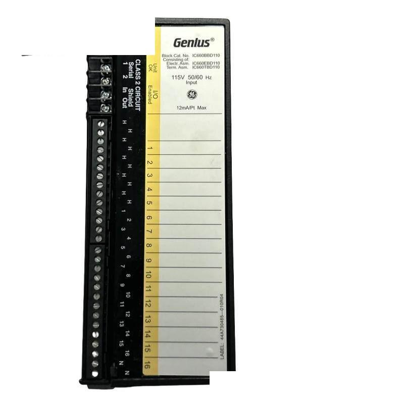 GE IC660BBD110 Discrete input block