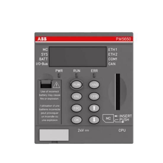 ABB PM5650-2ETH 1SAP141000R0278 Processor module